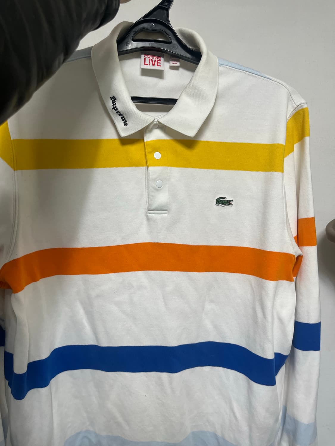 슈프림 라코스테 피케 XL 상품이미지3