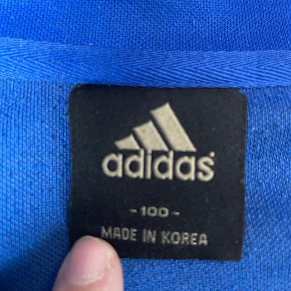 아디다스 클래식 블루 트랙탑 져지 100 상품이미지4