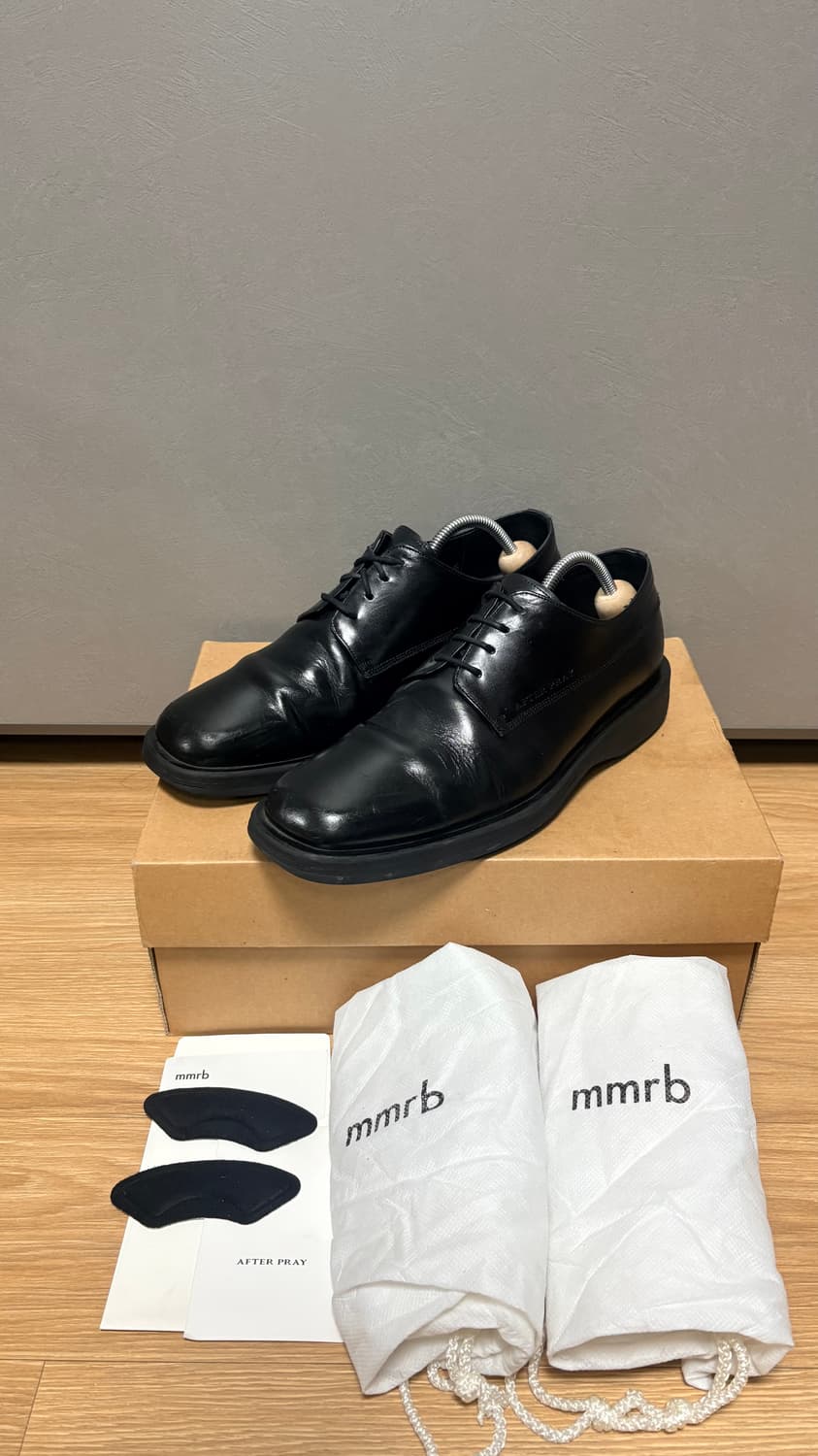 [260] mmrb 메모러블 x 애프터프레이 스퀘어토 더비 로퍼 풀박스 상품이미지4