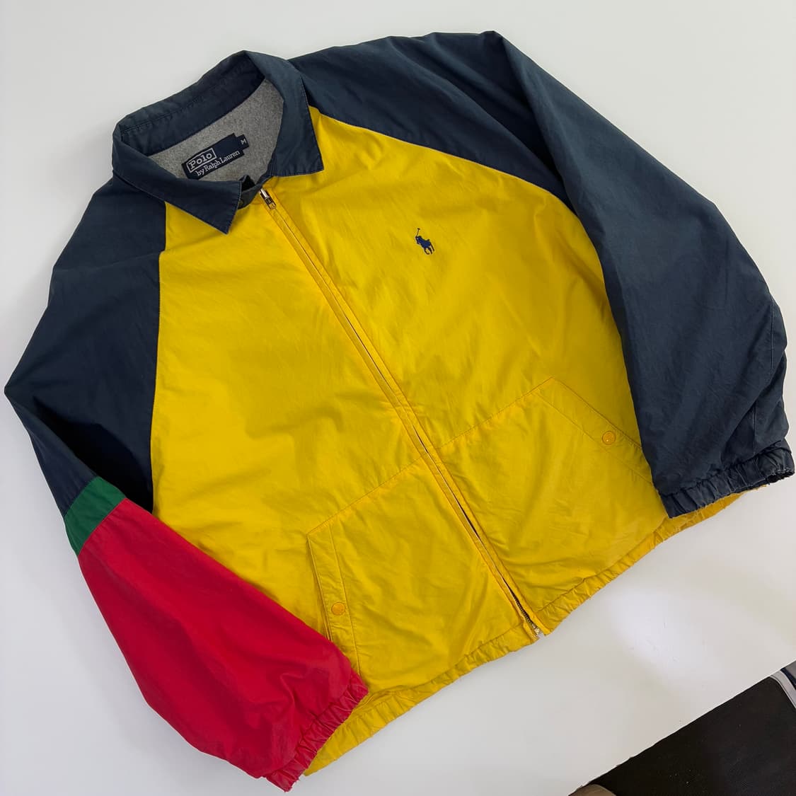 Polo 폴로 랄프로렌 90‘s 멀티 쉐르파 블루종 자켓 상품이미지2