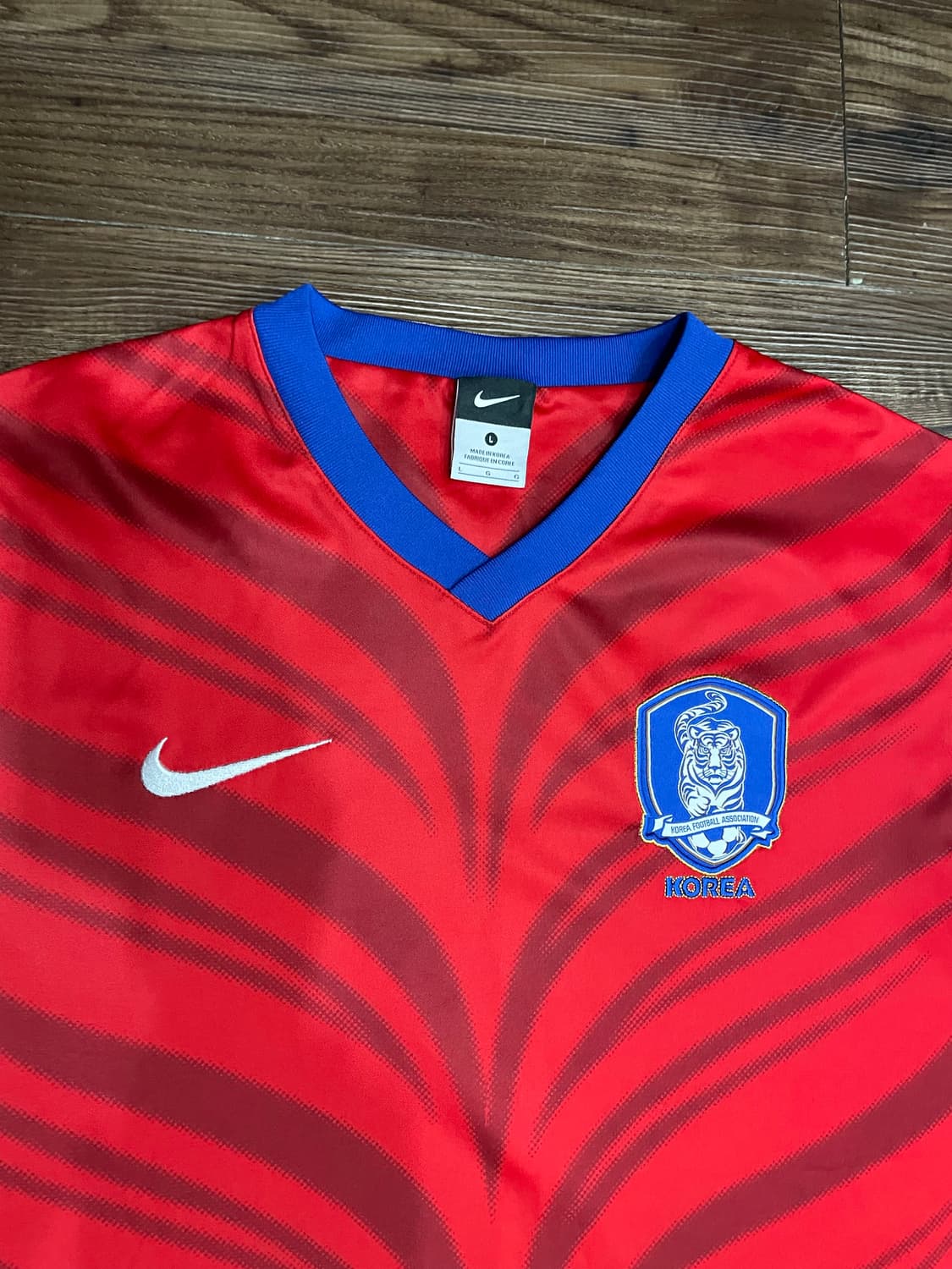 10-12 나이키 대한민국 국가대표 홈 적호 유니폼 상품이미지2