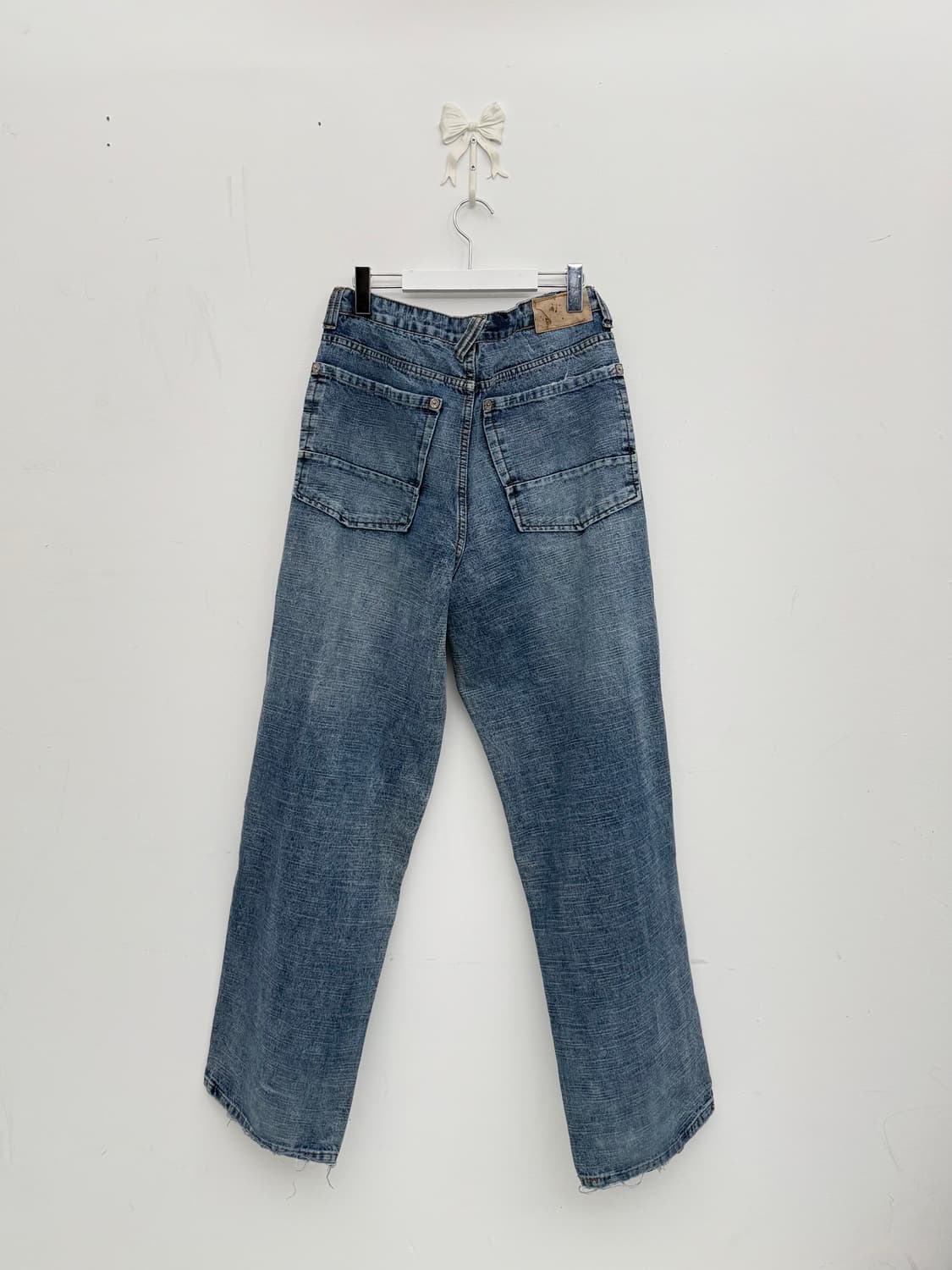 빈티지 중청 와이드 팬츠 상품이미지6