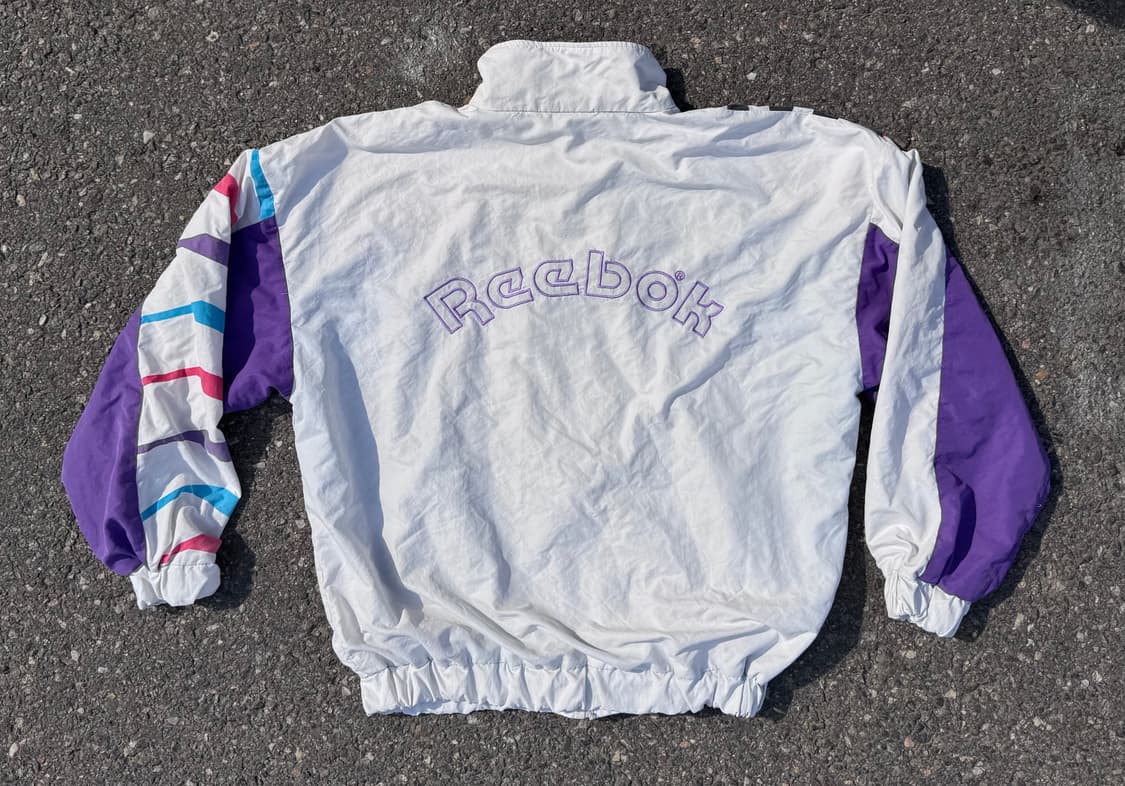90s 빈티지 올드스쿨 리복 바람막이 자켓 XL 788 상품이미지2