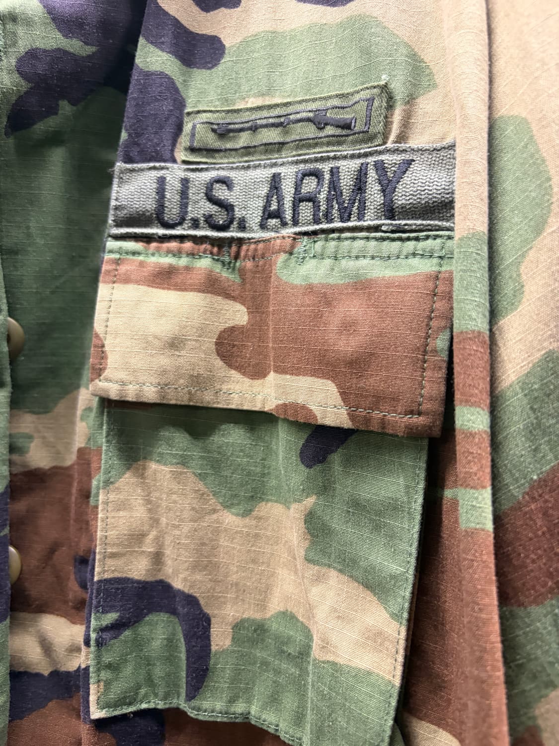 US Army BDU 90s weather coat, 미군자켓 상품이미지6