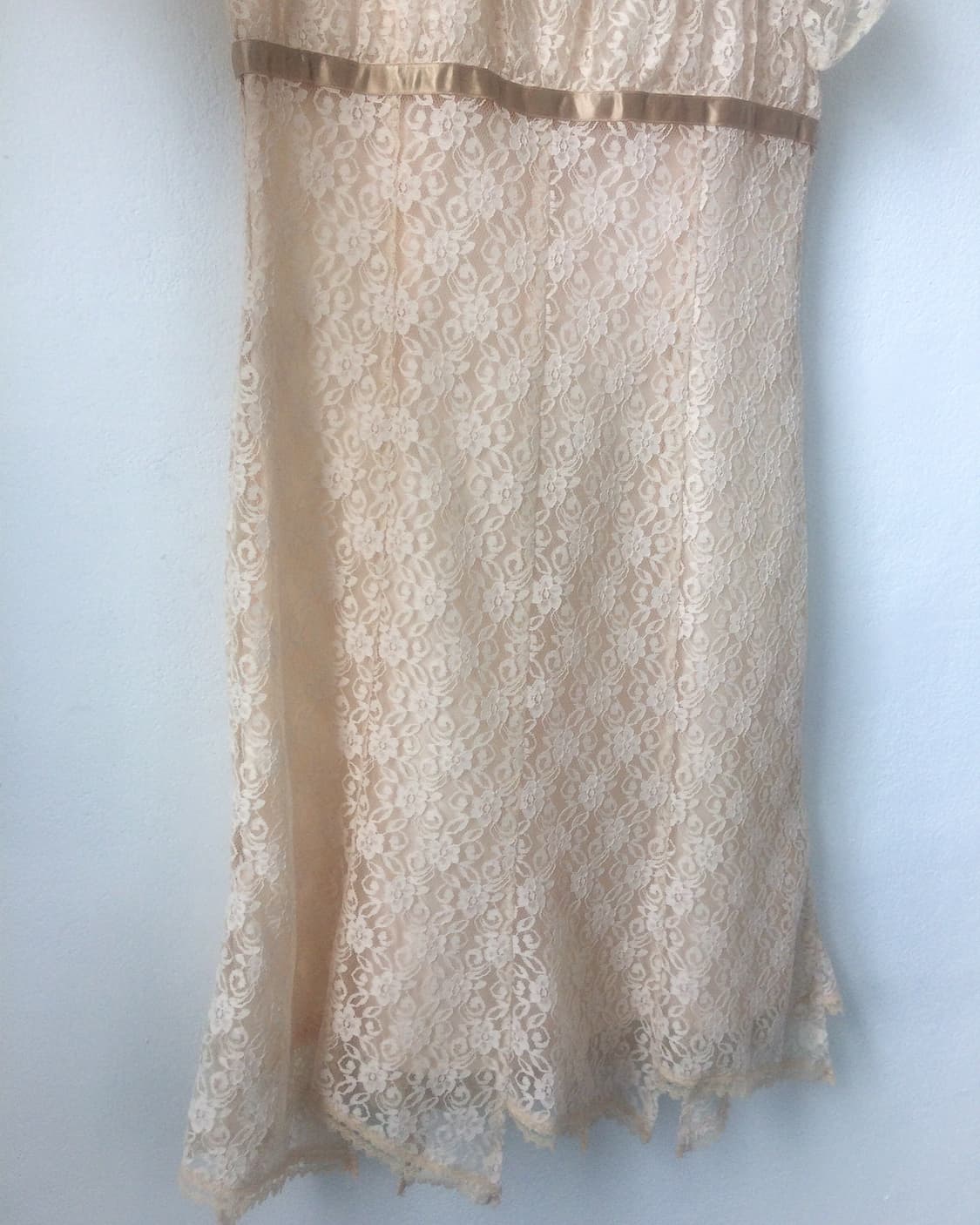 Line detail lace onepiece 상품이미지5