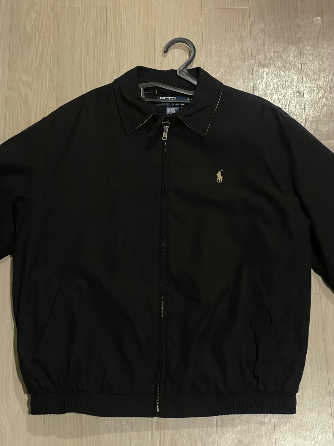 폴로 랄프로렌 블랙 블루종 자켓 상품이미지1