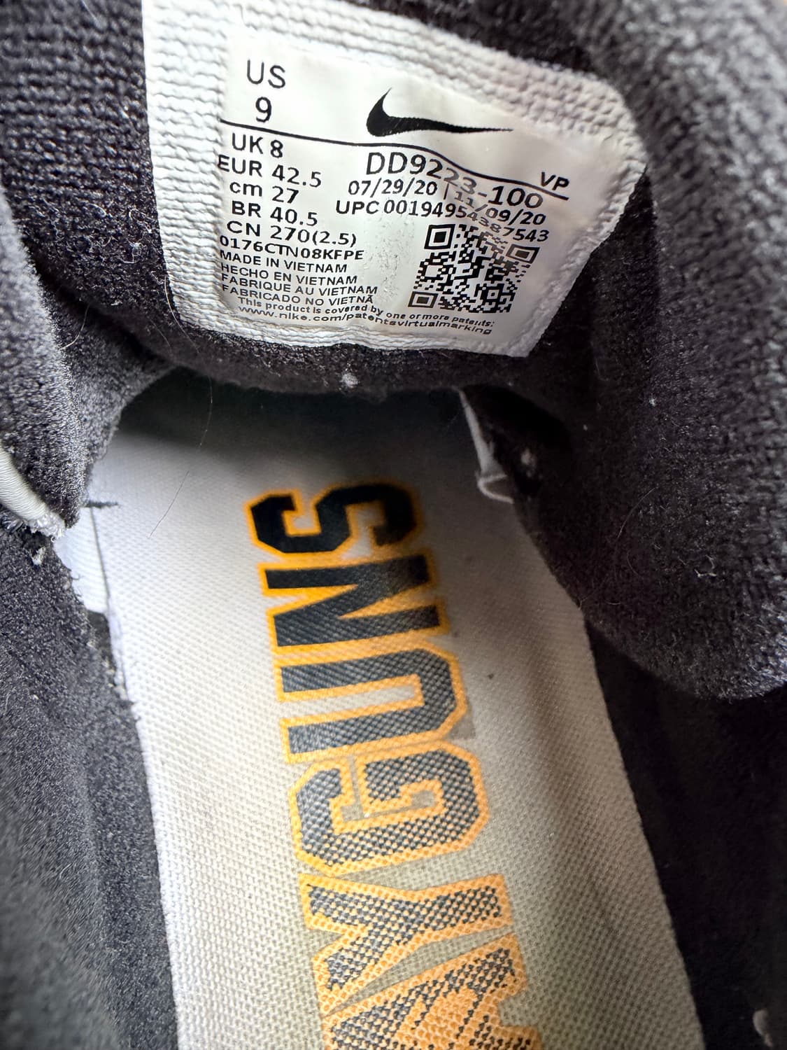 나이키 에어 모어 업템포 '레이건즈' 상품이미지6