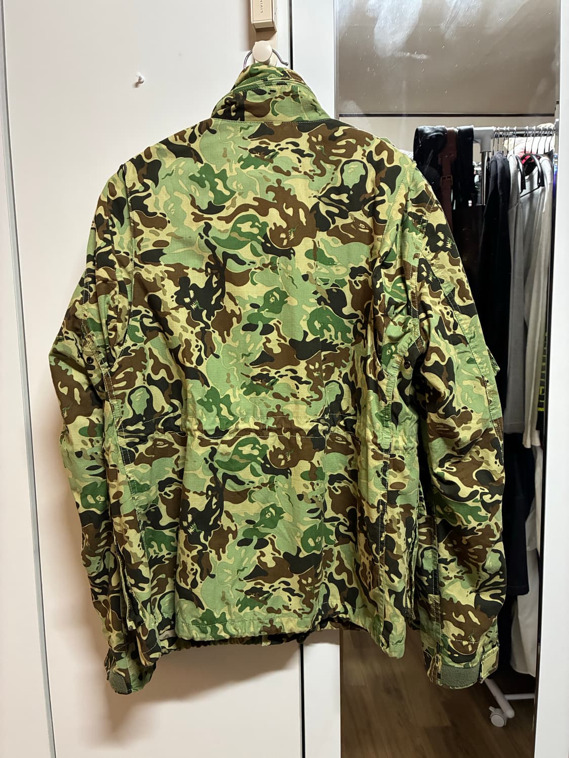 베이프 카모 밀리터리 자켓 상품이미지2