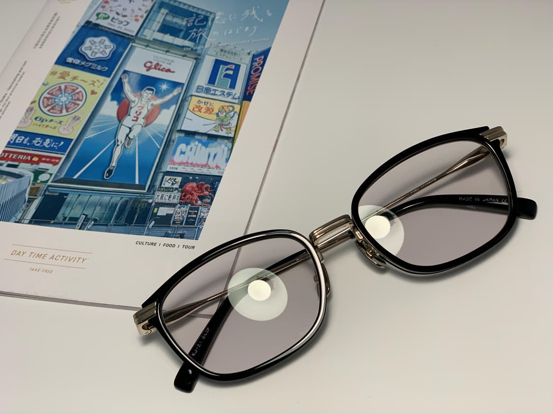 금자안경 가네코옵티컬 티타늄 스퀘어 안경 0047 상품이미지2