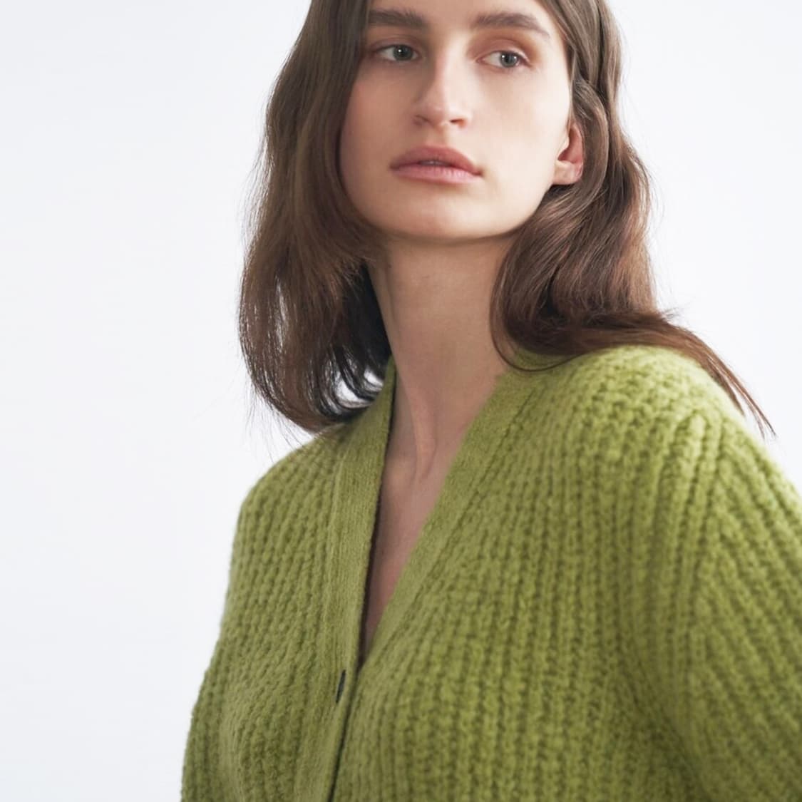 에이치에이트(H8) 알파카 울 옴브레 니트가디건 프리사이즈 새상품 상품이미지3