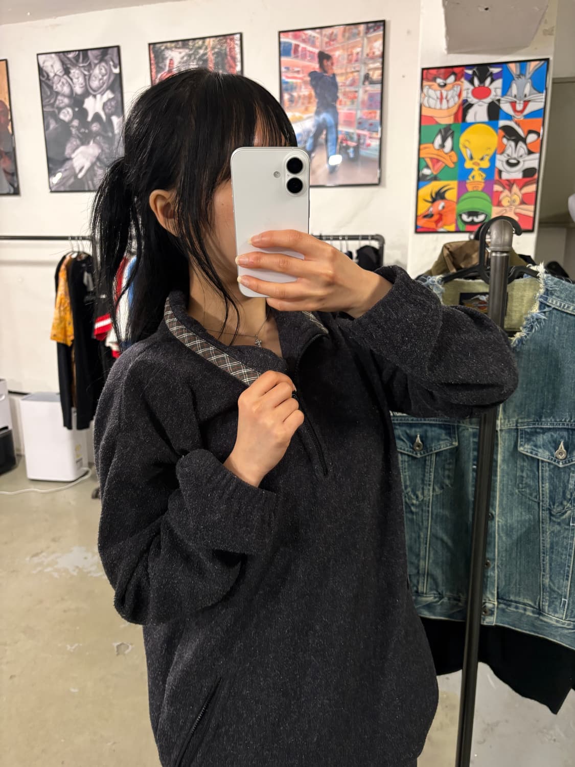 버버리 후리스 집업 상품이미지4