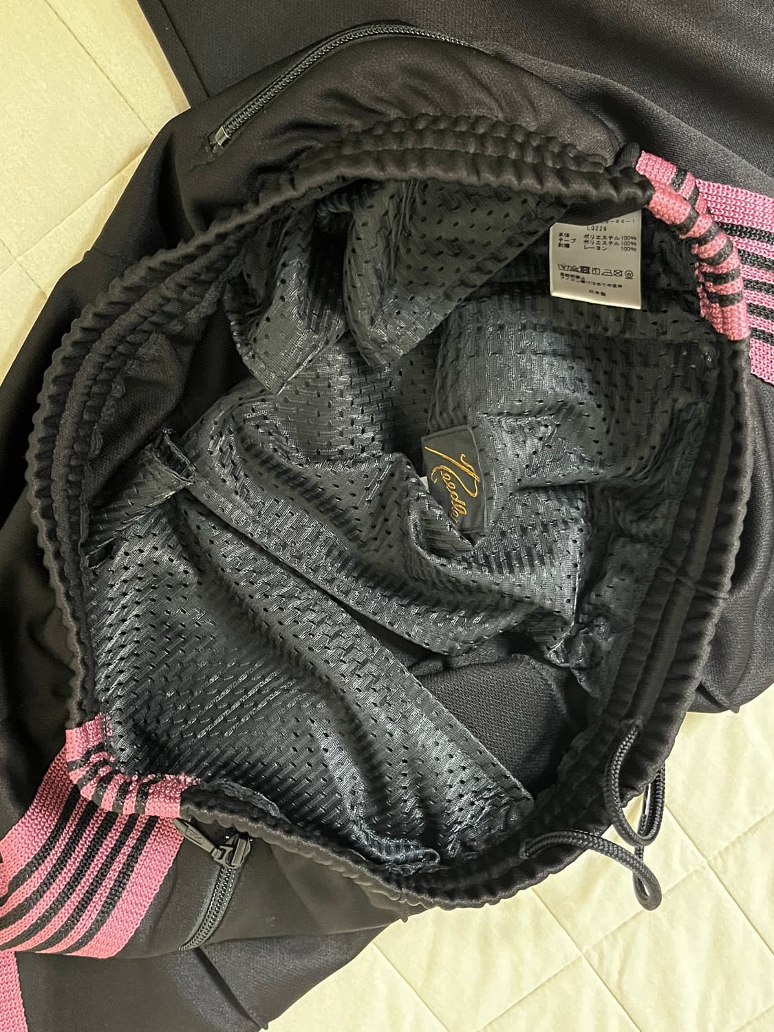 니들스 22AW 스트레이트 트랙팬츠 폴리 스무스 검핑 M사이즈 상품이미지7