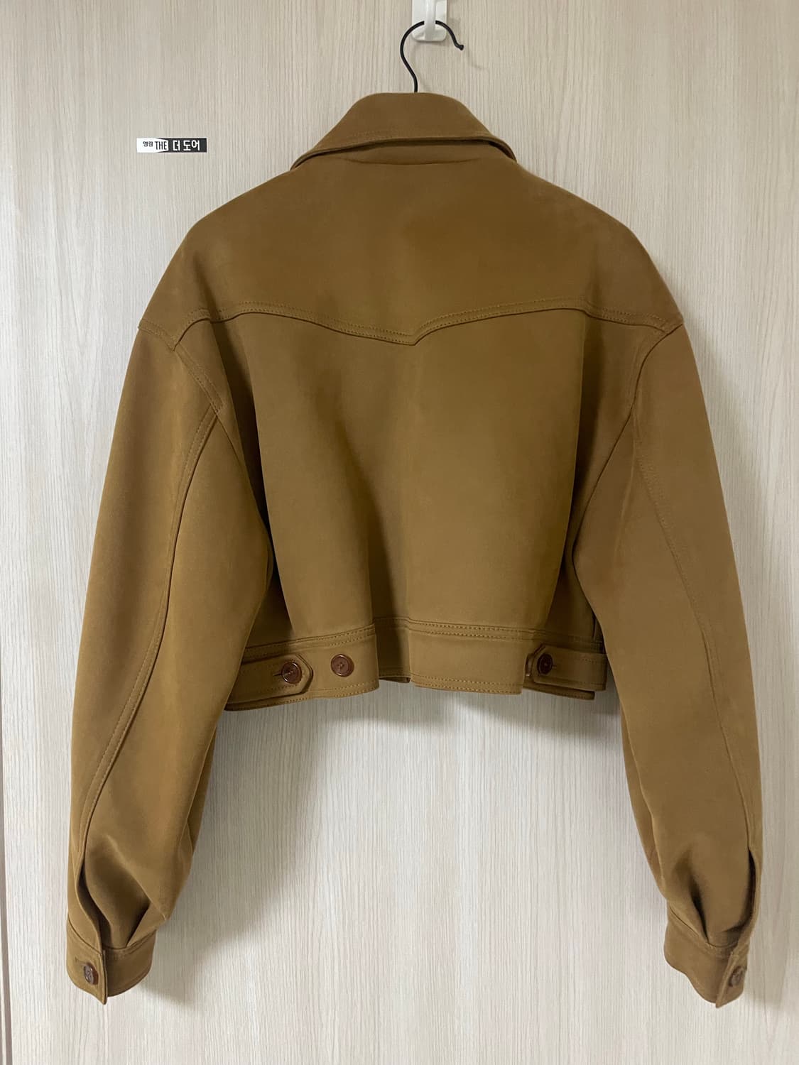 위드아웃썸머 런던플랏 스웨이드 크롭 자켓 상품이미지5