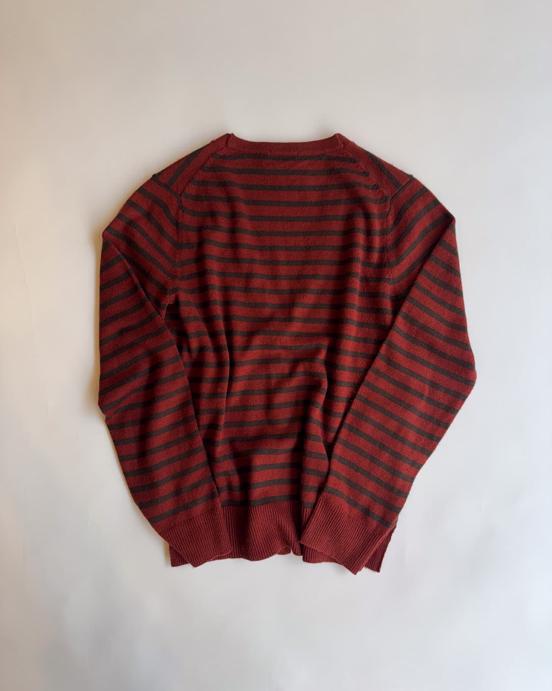 Striped V-Neck Cardigan 상품이미지2