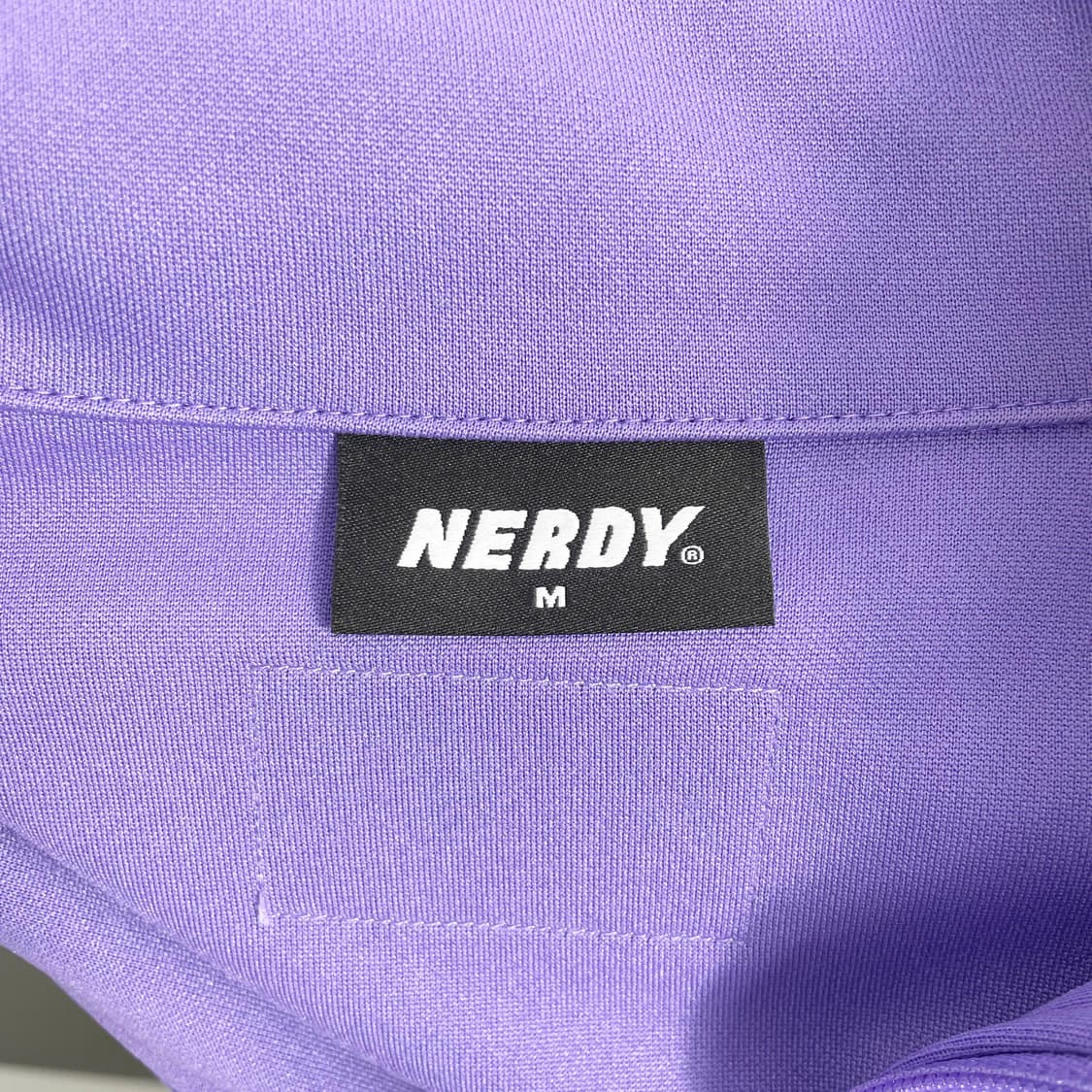 A2 널디(NERDY) 퍼플 트랙 탑 져지 M사이즈 상품이미지4