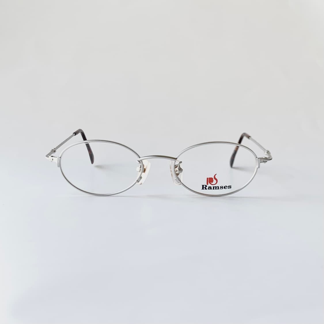 739 데드스탁 실버 라운드 꼬임 호피팁 유니크 빈티지안경 상품이미지1