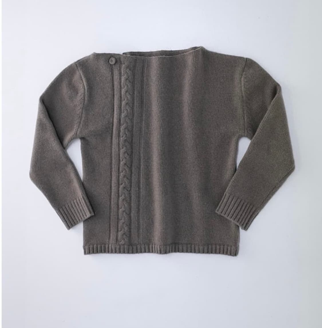 ulika sanctus rope knit etoupe M 상품이미지1