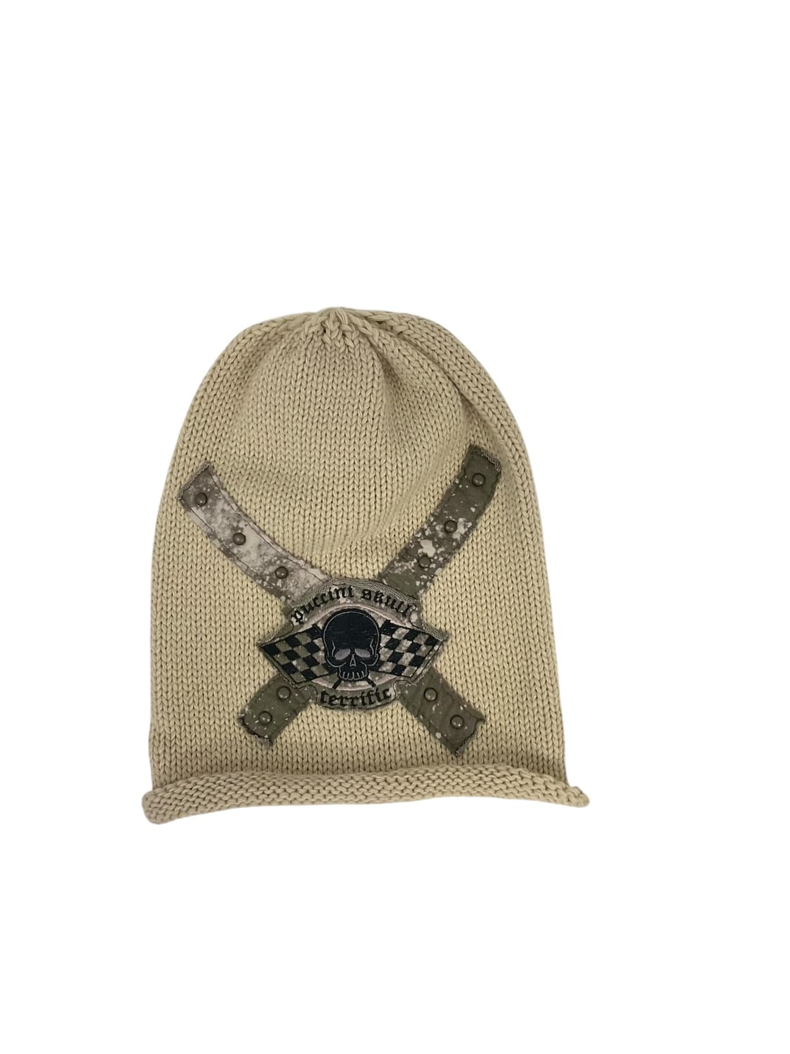 Vintage 스컬 비니 상품이미지1