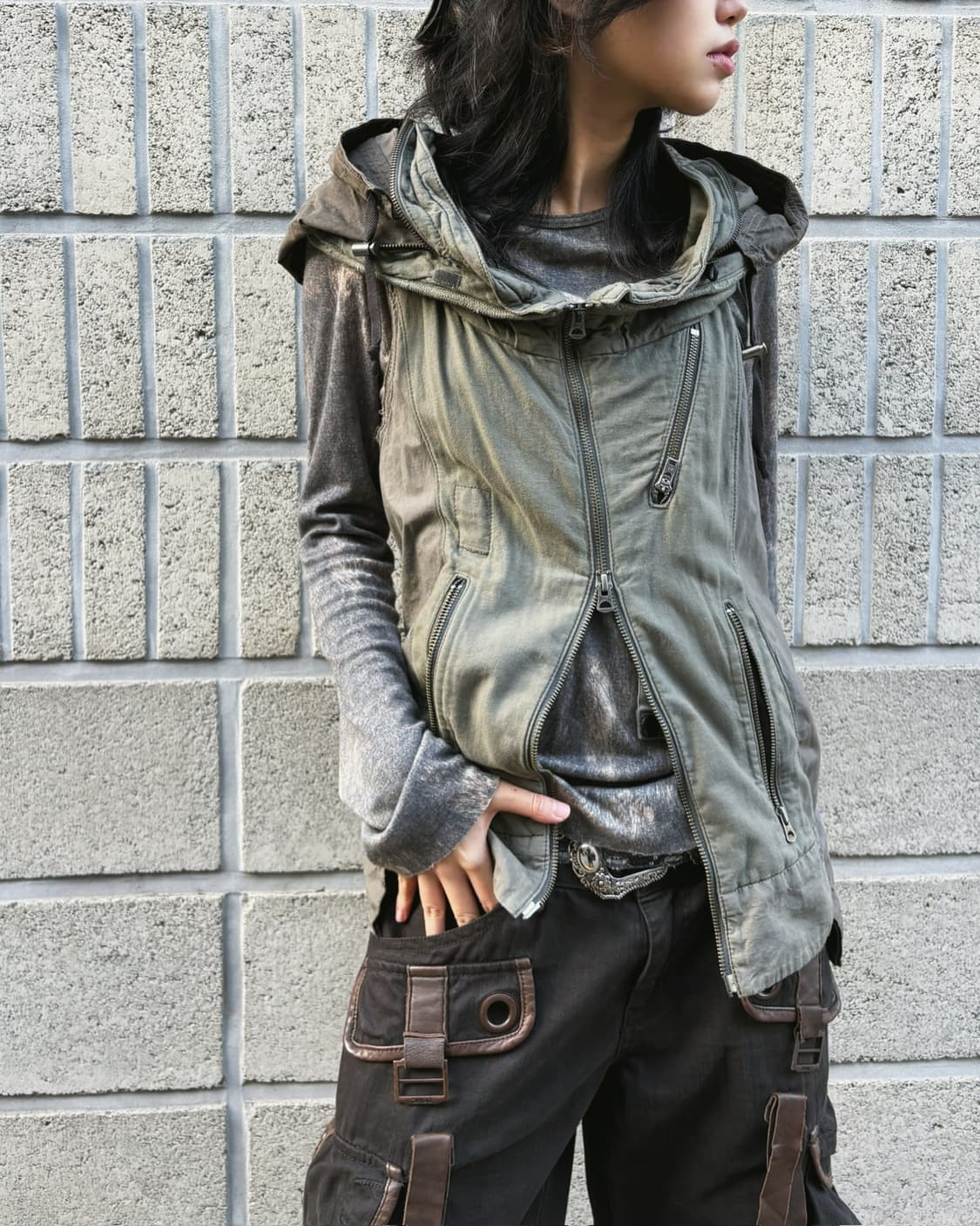 LGB 빅 오버 후디 베스트 상품이미지3