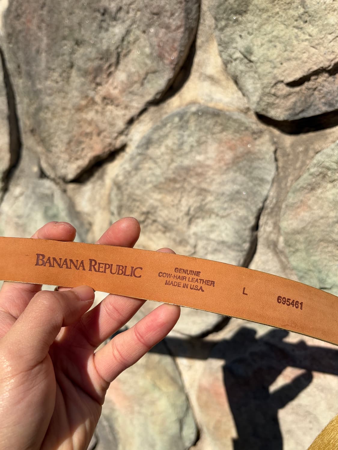 빈티지 미제 송치 벨트 상품이미지2