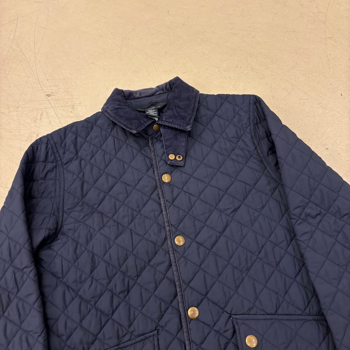 폴로 랄프로렌 네이비 퀼팅 자켓 상품이미지2