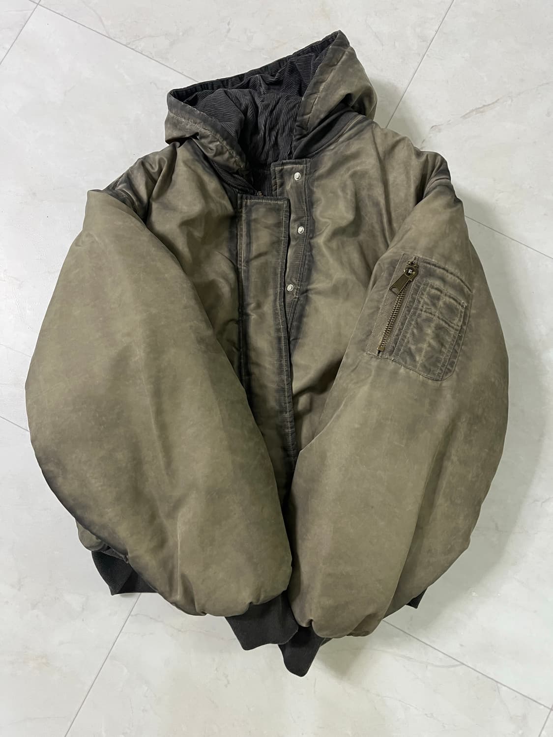 Nofaith studios 리버시블 봄버 자켓 상품이미지1