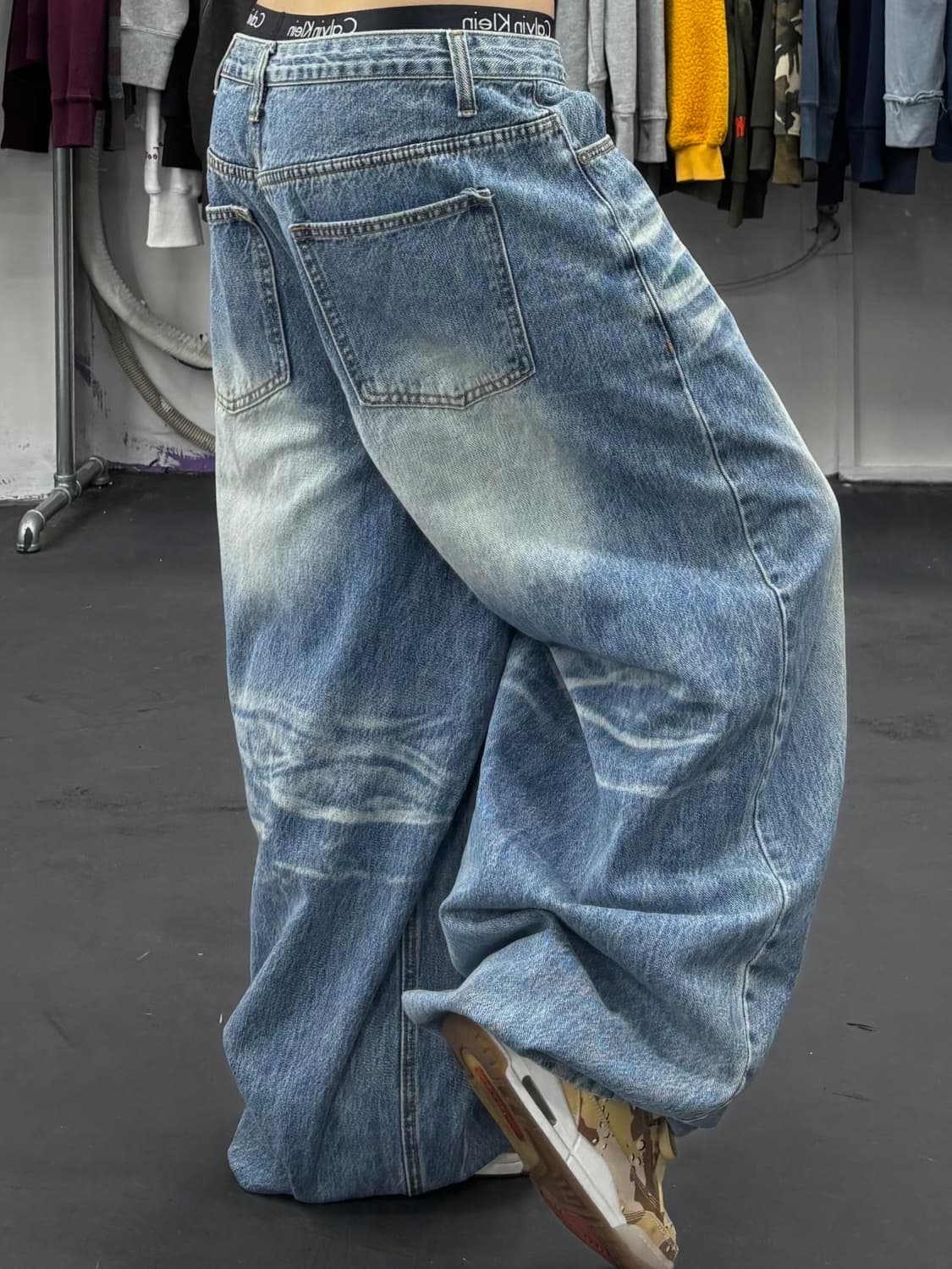 DNSR 어썸 배기 데님팬츠 상품이미지2