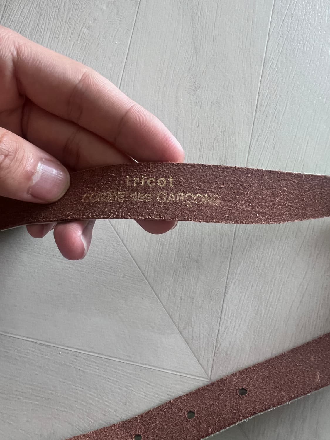 tricot COMME des GARCONS 벨트 상품이미지3
