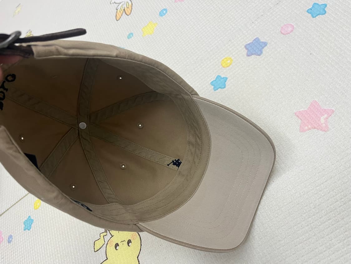 폴로 랄프로렌 베이지색상 모자 상품이미지5