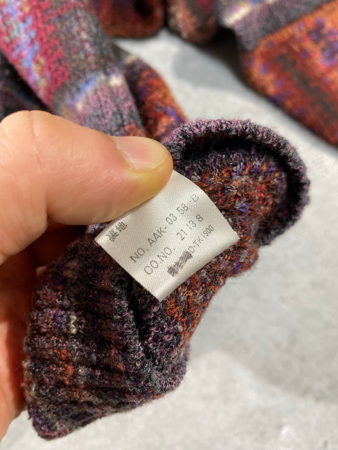 [L-XL] JUN MEN 재팬 메이드 에스닉 패턴 울 니트 상품이미지8