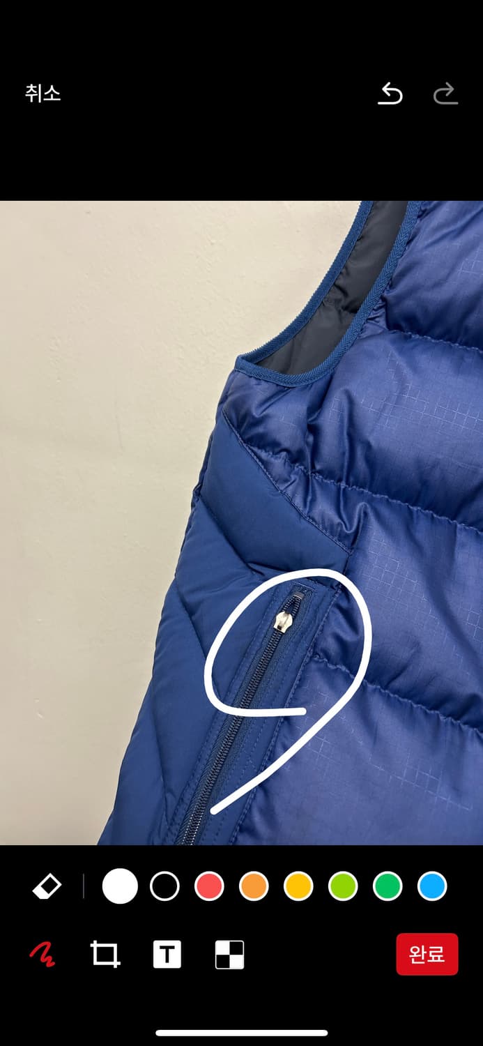 00s 파타고니아 다운 패딩 조끼 상품이미지6