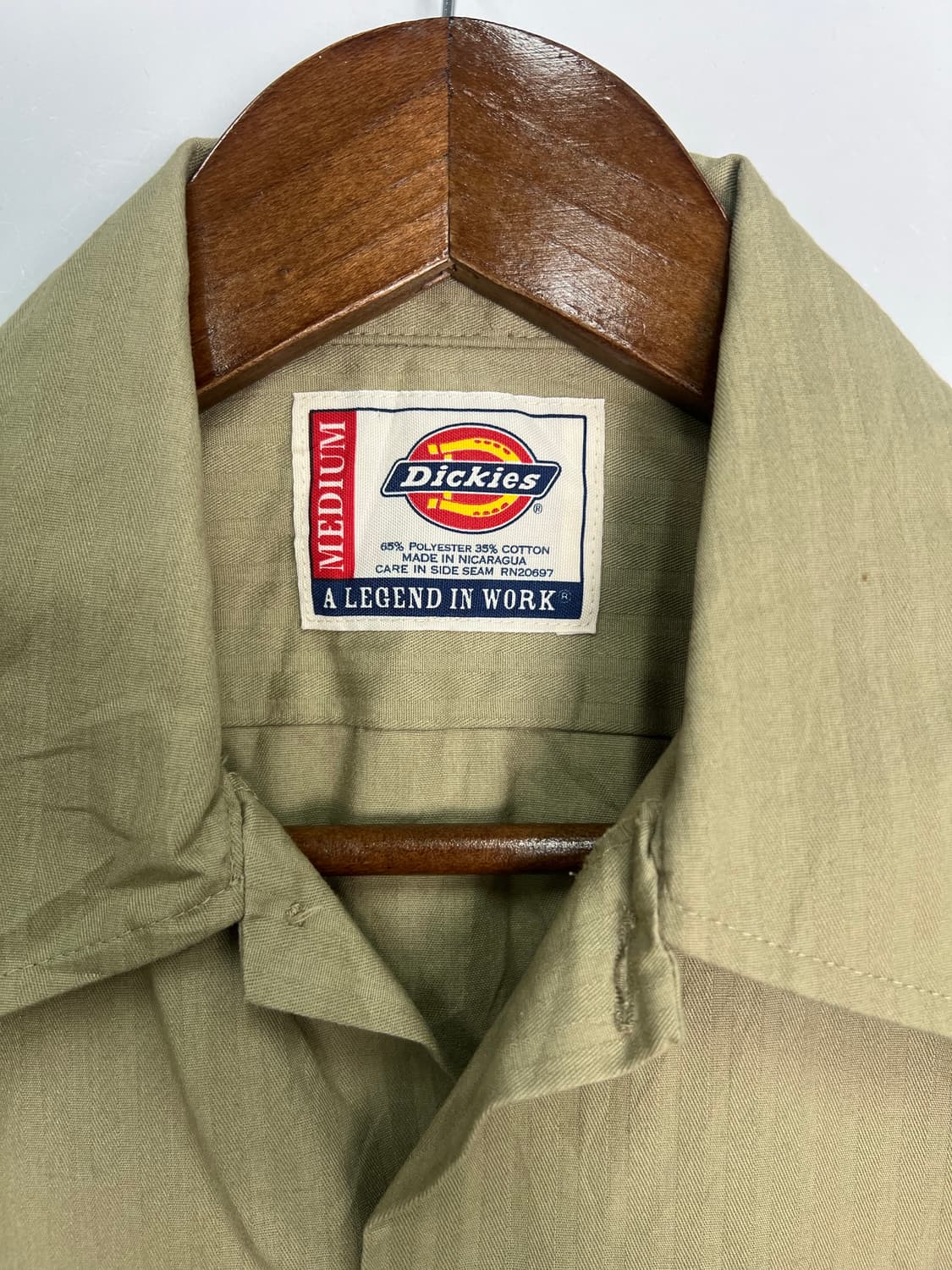 디키즈 카키 셔츠 상품이미지2