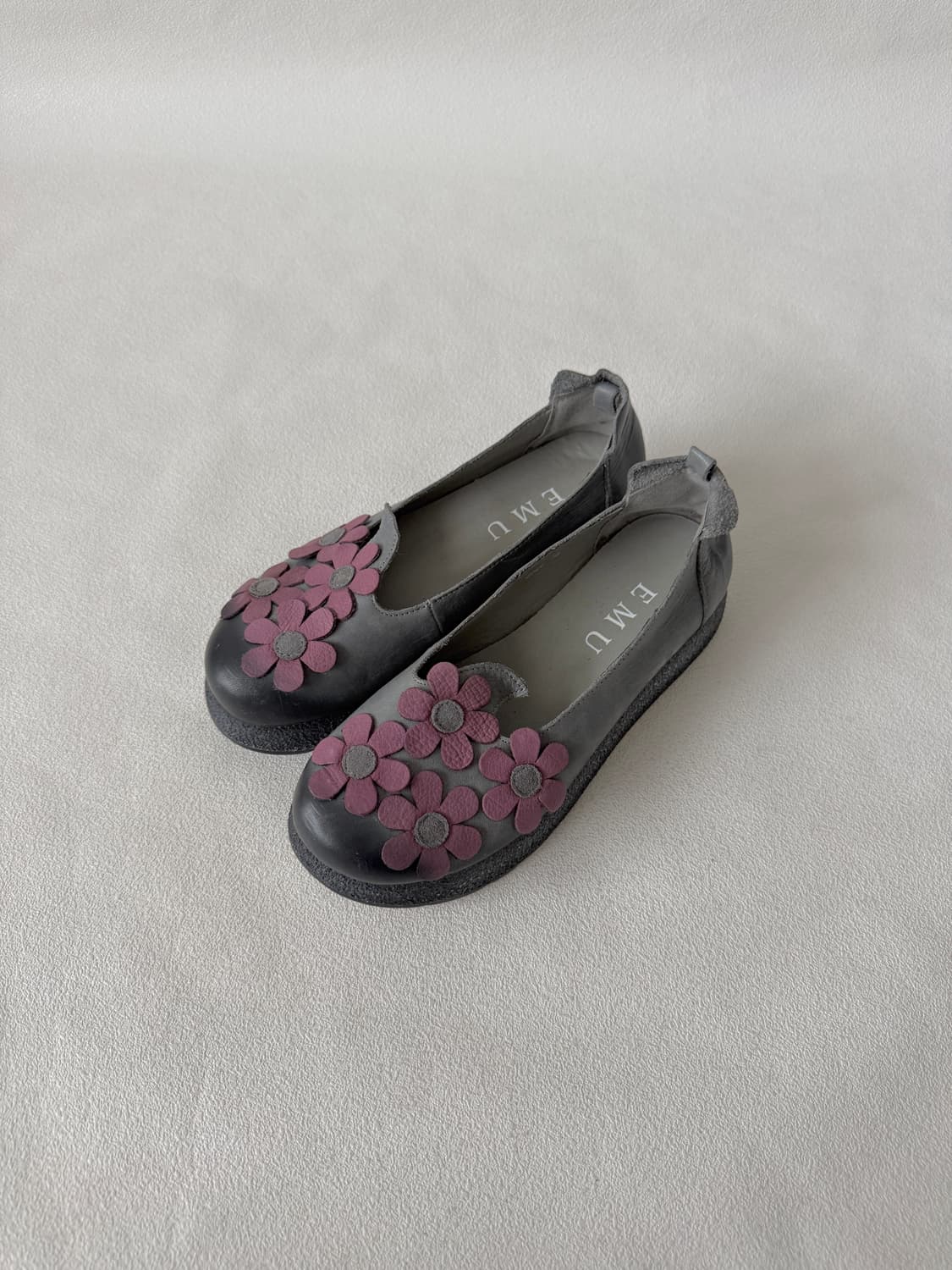 [EU39]Pre owned 레더 플랫슈즈 상품이미지3