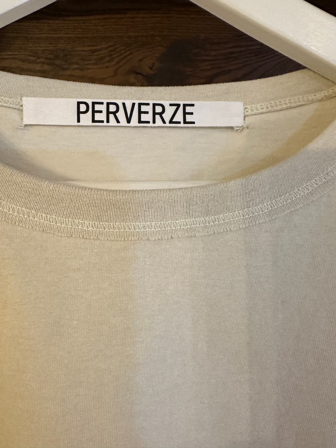 25SS 퍼버즈 PERVERZE 레이어드 반팔 티셔츠 (F) 상품이미지6