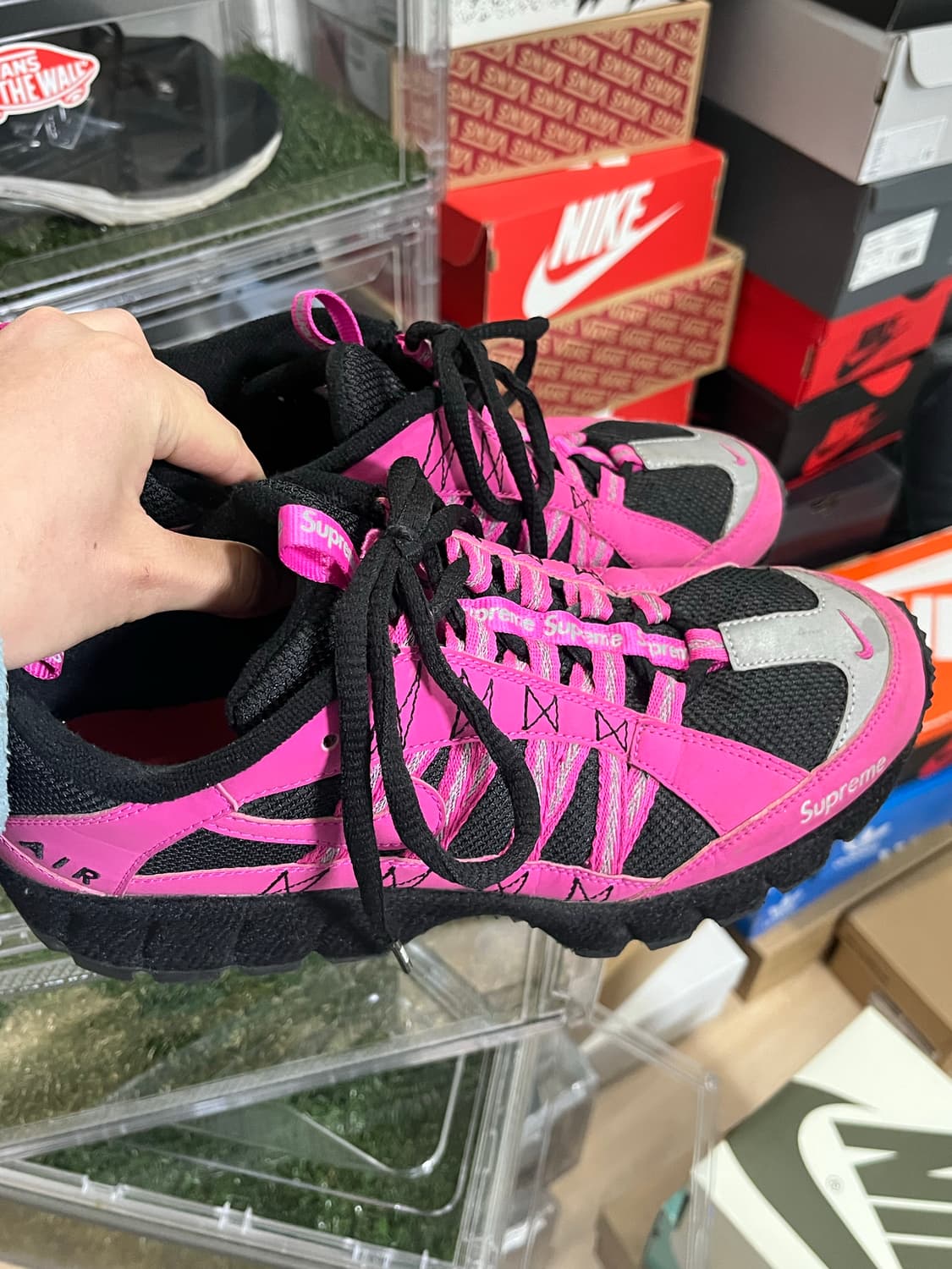 나이키 슈프림 에어휴마라 265 상품이미지2