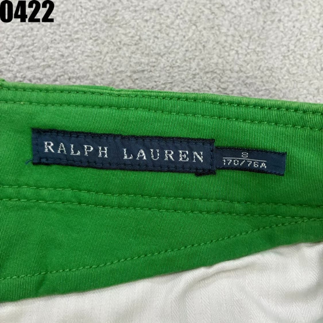 폴로 랄프로렌 y2k 그린 지퍼 카고 바지 32 상품이미지2