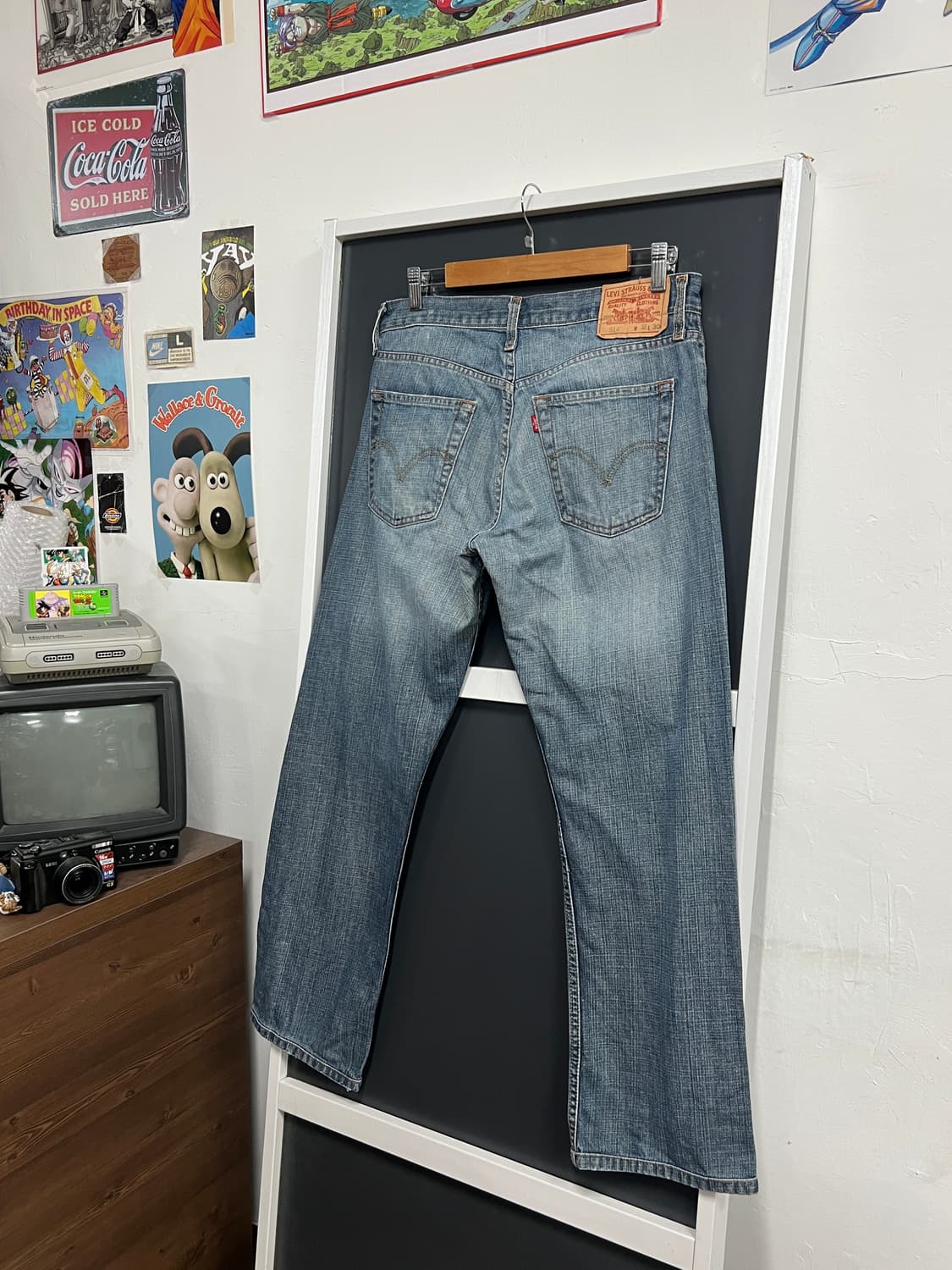 00s Levis 리바이스 514 슬림 스트레이트 데님 팬츠 상품이미지1