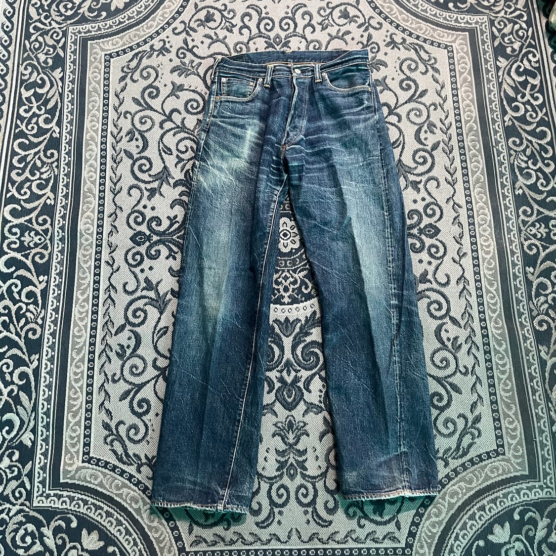 34 에비수 JPN 셀비지 데님 팬츠/W2665 상품이미지1