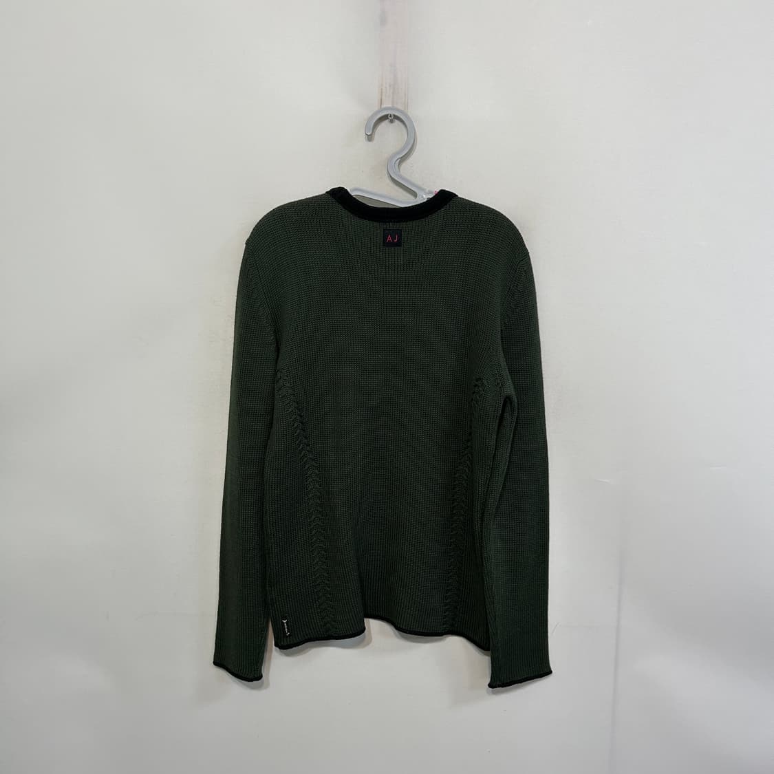 아르마니 진스 초록색 니트 스웨터 95 남녀공용 상품이미지3