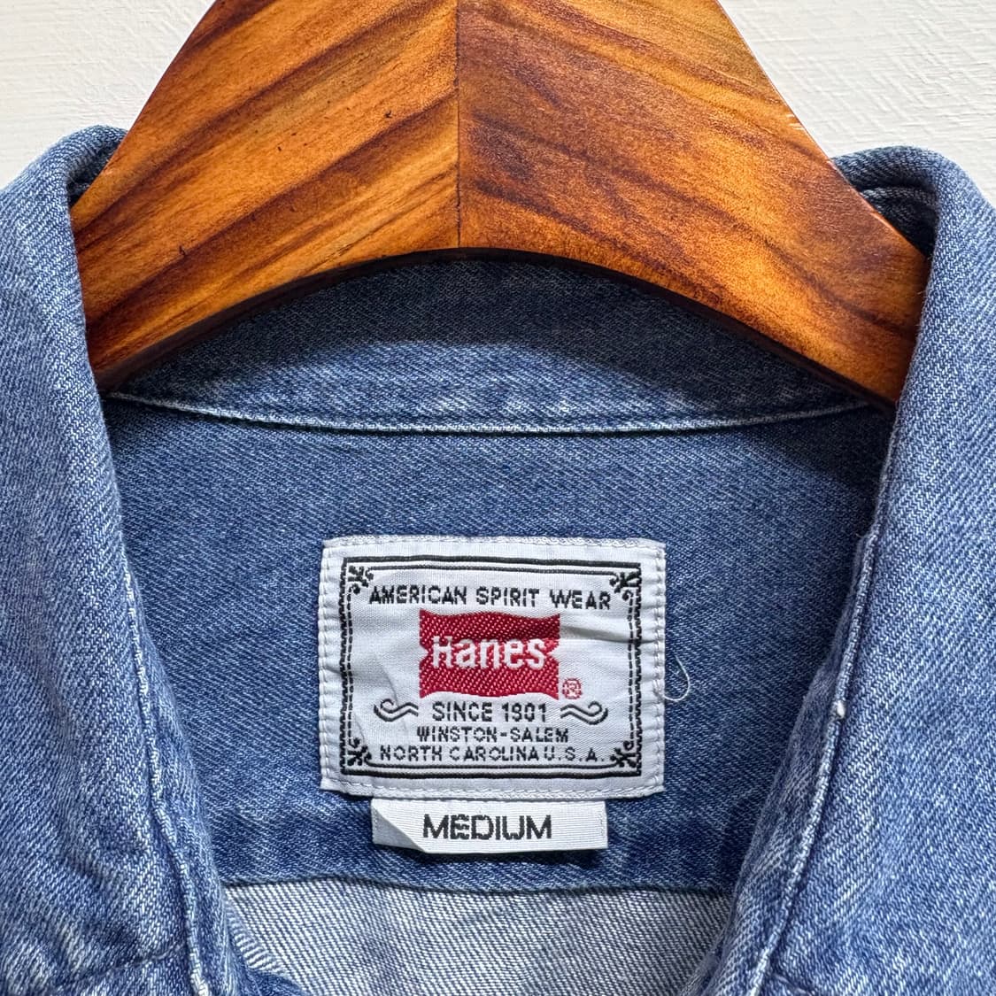 Hanes 헤인즈 데님 청 남방 셔츠  상품이미지3