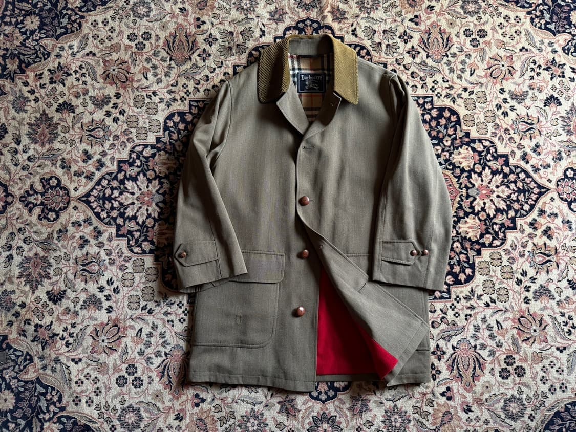 버버리 커버트울 카코트 남성100 상품이미지10