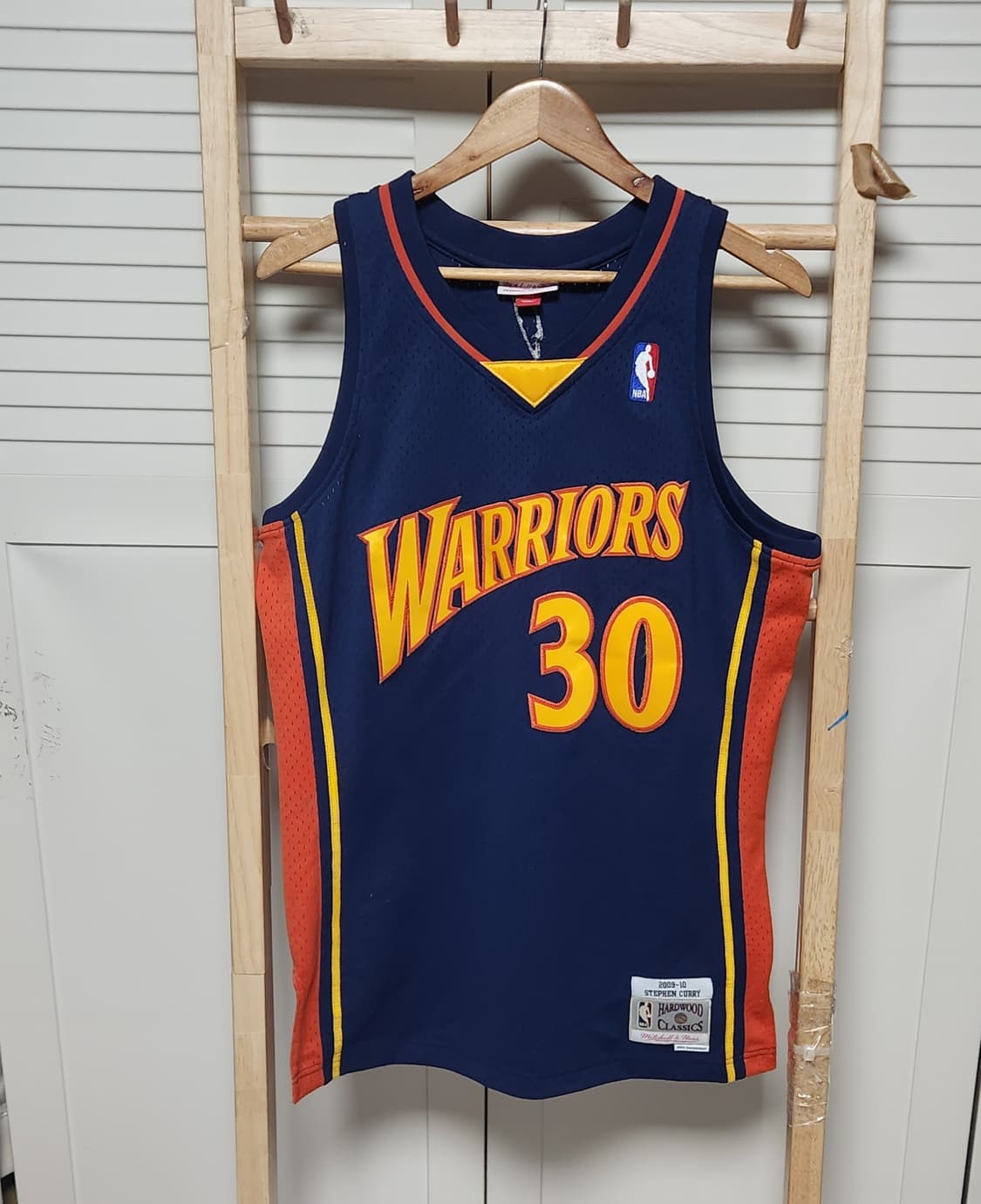 미첼앤네스 골든 스테이트 워리어즈 스윙맨 저지 스테판 커리 농구복 상의 상품이미지4