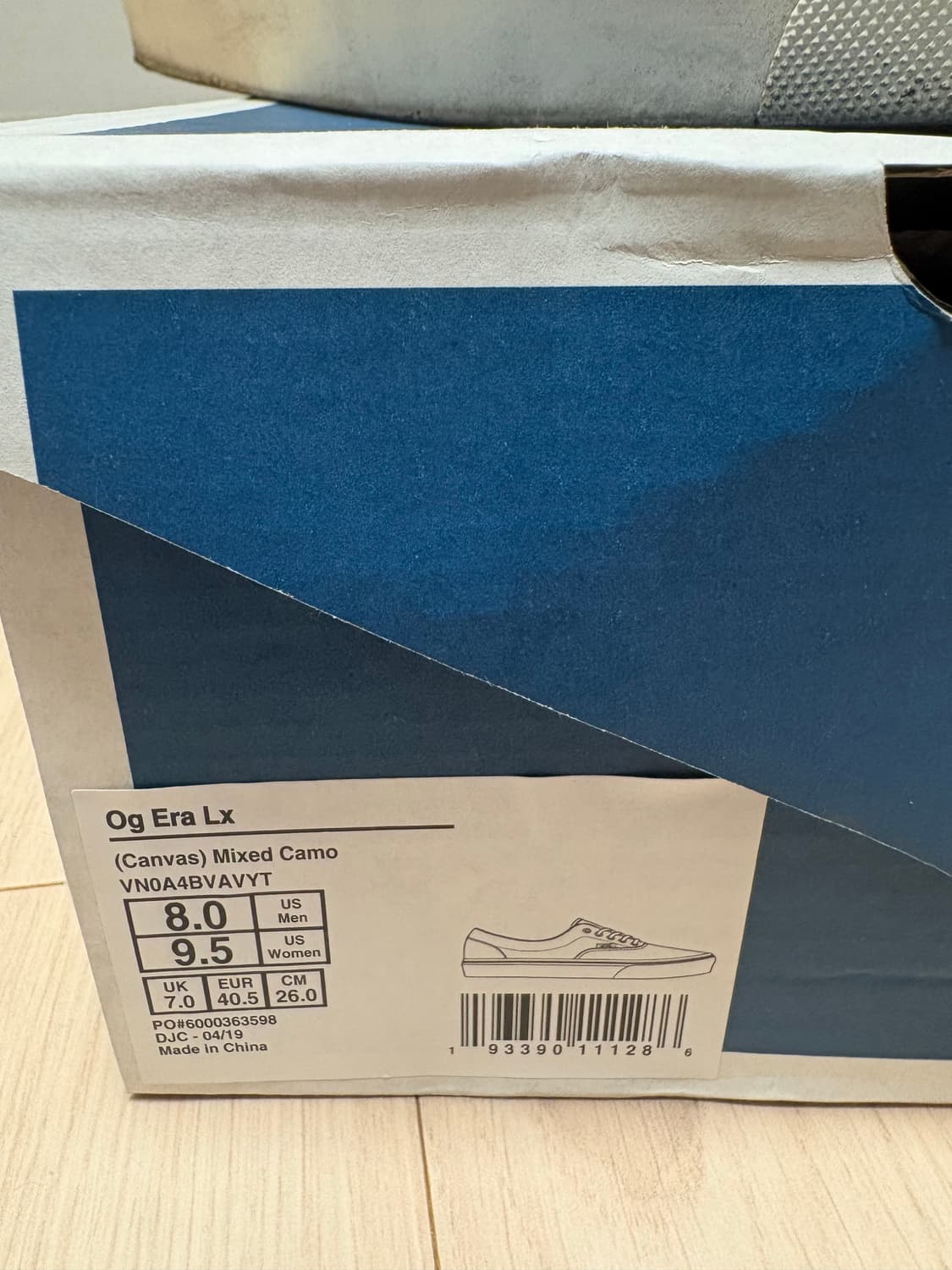 반스 볼트 OG 에라 LX 캔버스 믹스드 카모 상품이미지2