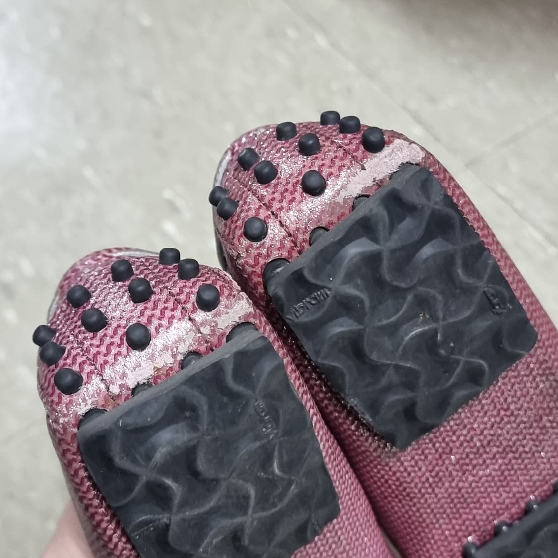 토즈 핑그글리터 로퍼 드라이빙 슈즈 단화 구두 (38.5) 비브람완료 상품이미지2