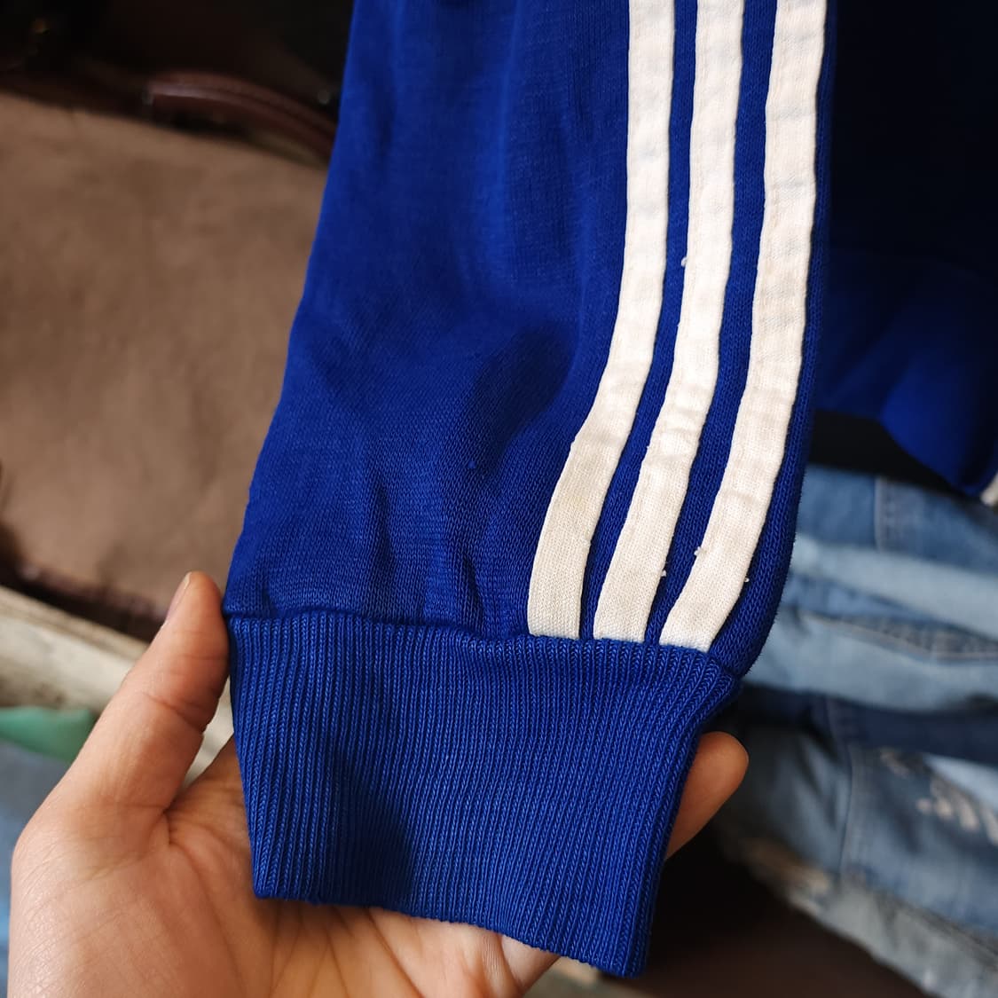 70s 빈티지 트랙자켓 집업자켓 매키낵 아일랜드 로열블루 m 상품이미지9