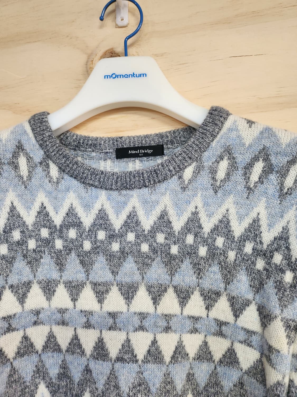 201) 마인드브릿지 남성 니트 상품이미지4