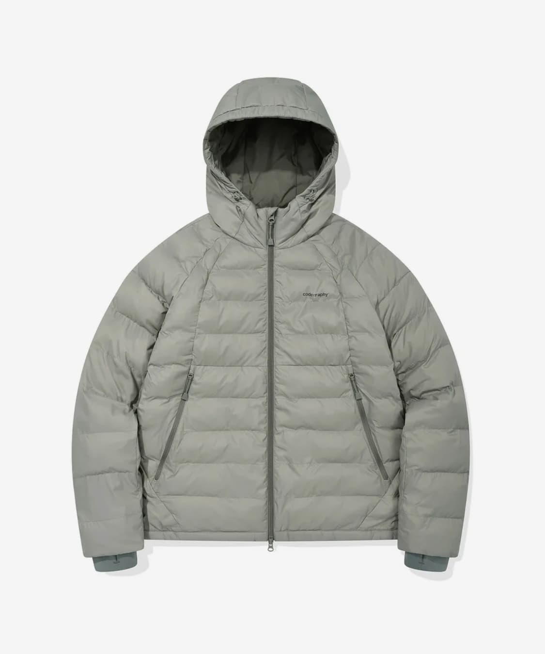코드그라피 카키 패딩 팝니다 상품이미지1