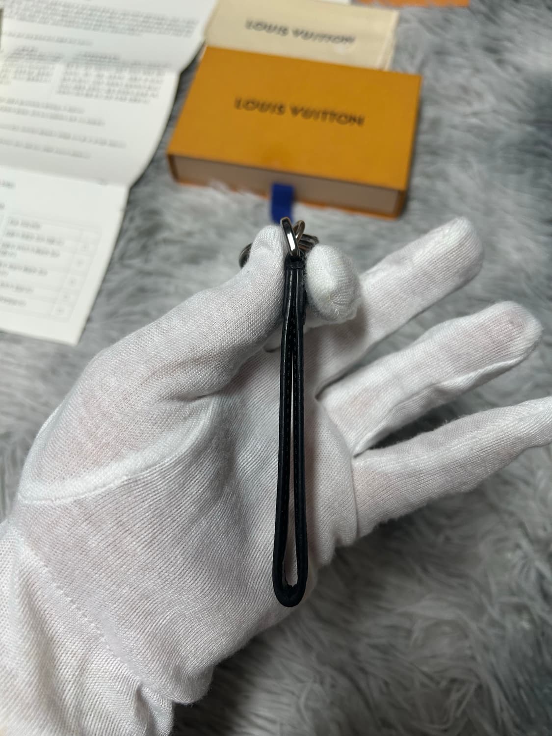 [정품] 새상품급 루이비통 이클립스 모노그램 드라곤느 키링 상품이미지3