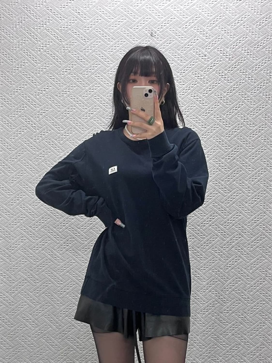 씨피컴퍼니 빈티지 모던시크 캐주얼 오버핏 롱슬리브 L C12570 상품이미지2