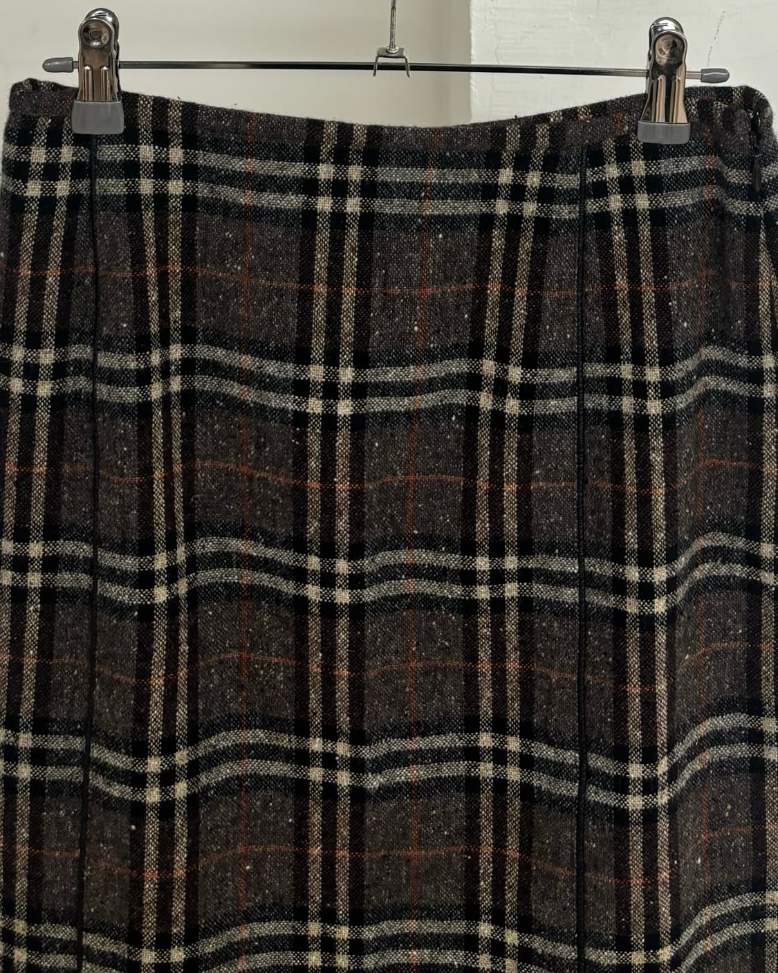 버버리 노바 체크 울 스커트 상품이미지2